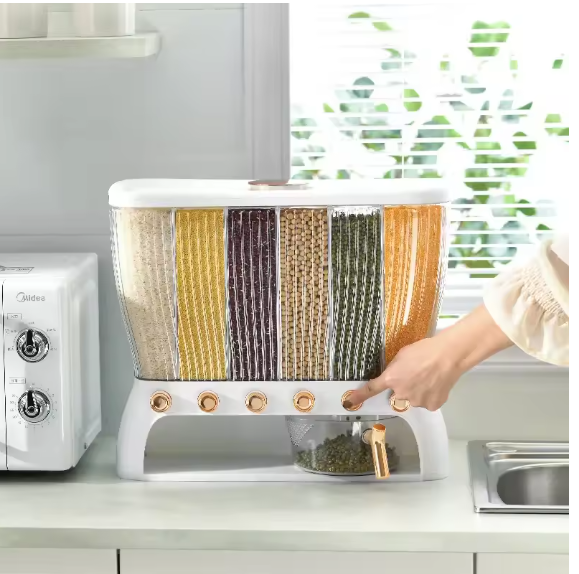 Rice Bin Divider (6-Section)